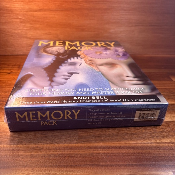 Memory Pack Master Your Memory by Andi Bell Box Set Carlton Books - Picture 5 of 7